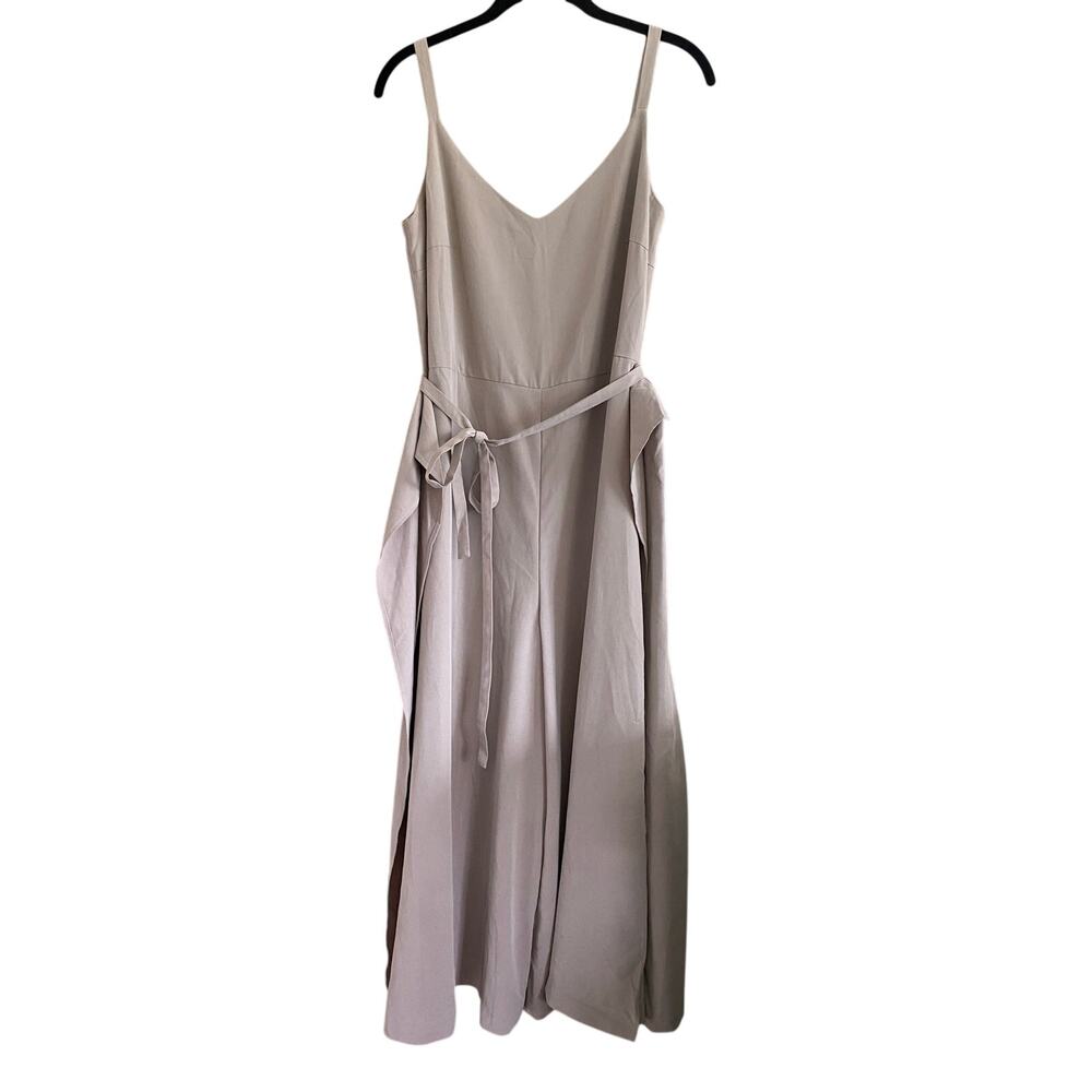 Leha Open Leg Sleeveless Jumpsuit Size Medium